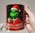 Grinch 3D hatású bögre