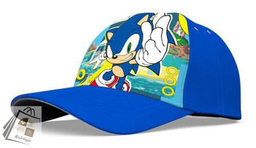 Sonic a sündisznó Gold Rings gyerek baseball sapka 52 cm