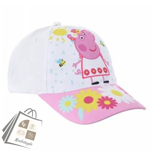 Peppa malac Flower White gyerek baseball sapka 54 cm