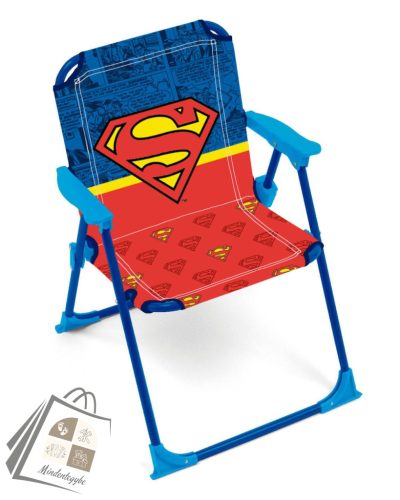Superman Comic összecsukható, kempingszék 38x32x53 cm