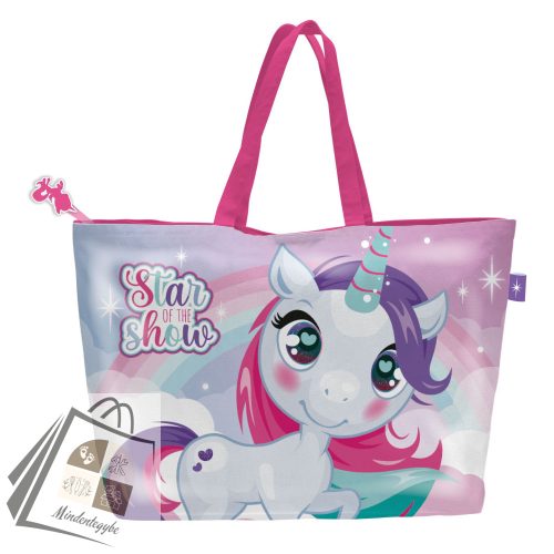 Unikornis Sparkle strandtáska 48 cm