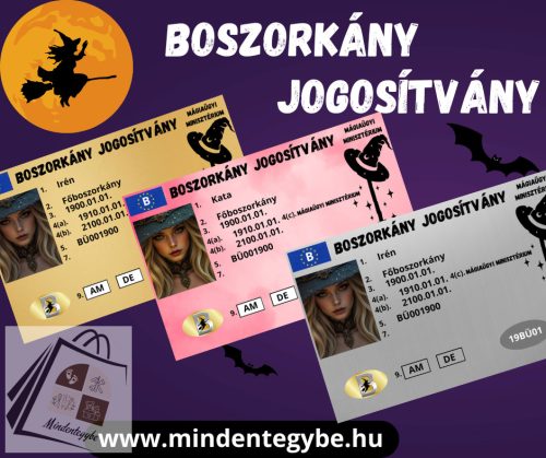 Boszorkány Jogosítvány