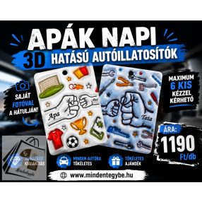Apukáknak szóló 3D Hatású illatosító