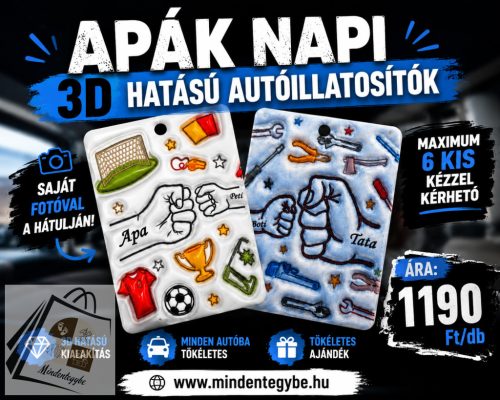 Apukáknak szóló 3D Hatású illatosító