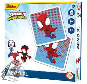 Pókember Spidey memória játék XL 24 db-os