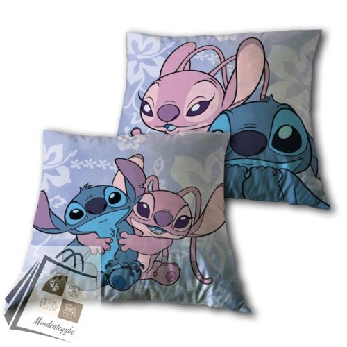 Disney Lilo és Stitch, A csillagkutya Cutie párna, díszpárna 40x40 cm Velúr