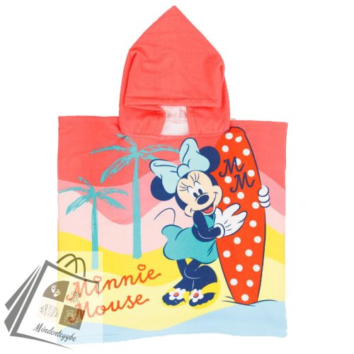 Disney Minnie strand törölköző poncsó 55x110 cm (Fast Dry)