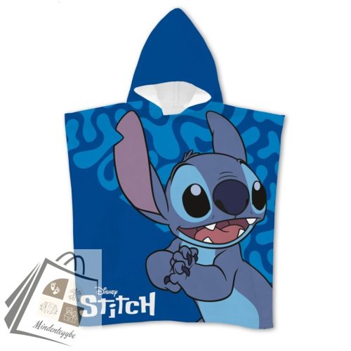 Disney Lilo és Stitch, A csillagkutya Cool strand törölköző poncsó 55x110 cm (Fast Dry)