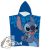Disney Lilo és Stitch, A csillagkutya Cool strand törölköző poncsó 55x110 cm (Fast Dry)