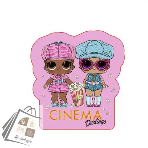 LOL Surprise Cinema formapárna, díszpárna 31x38 cm