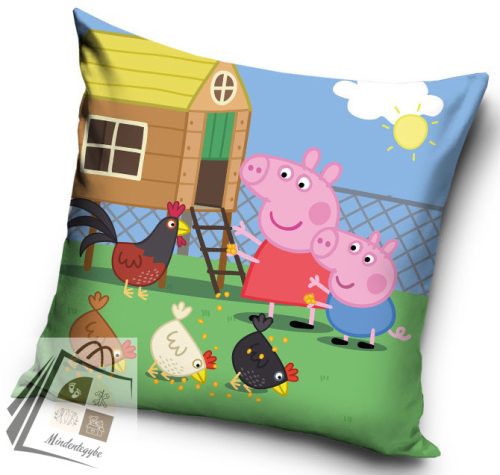 Peppa malac Feed párnahuzat 40x40 cm Velúr