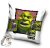 Shrek Fury párnahuzat 40x40 cm Velúr