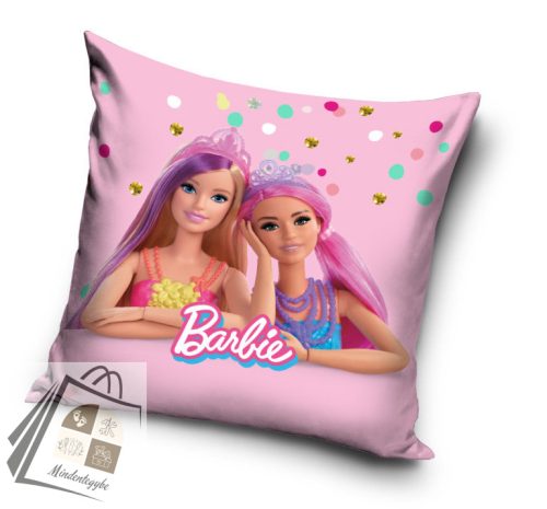 Barbie Friends párnahuzat 40x40 cm Velúr