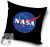 Nasa Black párnahuzat 40x40 cm