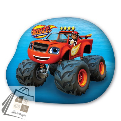 Láng Turbo Wheels formapárna, díszpárna 40x32 cm Velúr