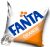 Fanta Orange Bubble párnahuzat 40x40 cm