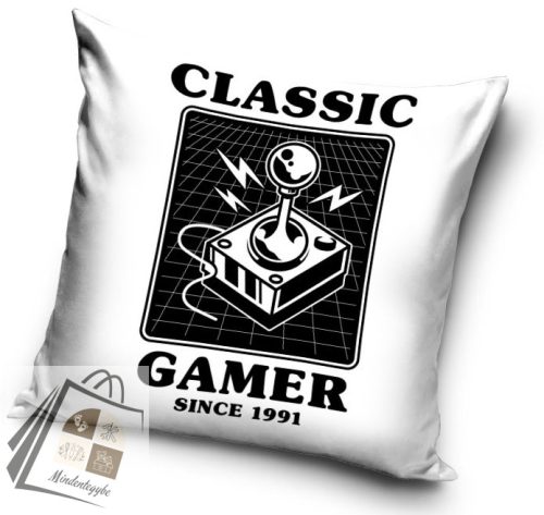 Gamer Classic párnahuzat 40x40 cm