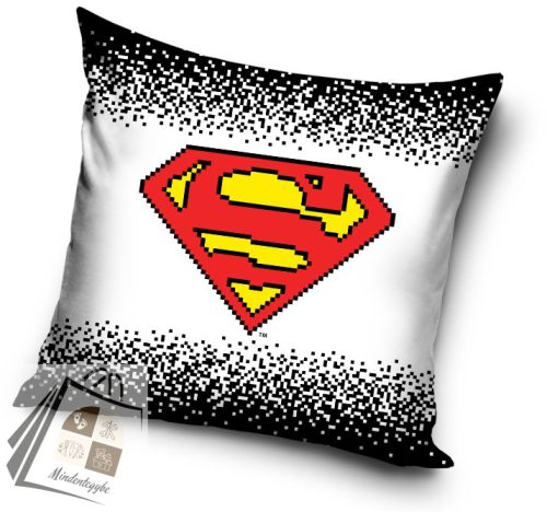 Superman Logo párnahuzat 40x40 cm