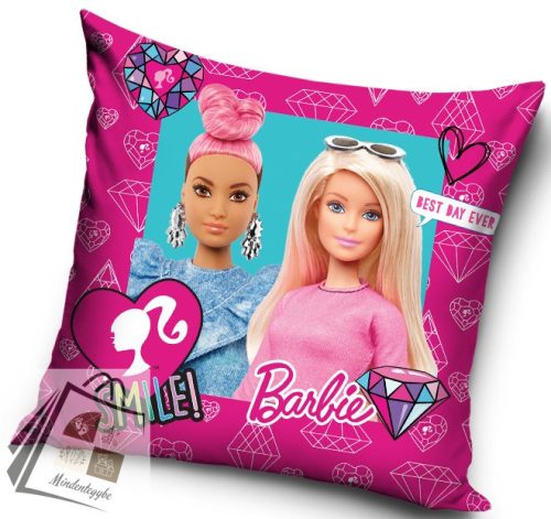 Barbie Smile párnahuzat 40x40 cm Velúr