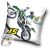 Motokrossz White 15 párnahuzat 40x40 cm