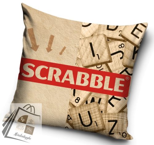 Scrabble Board Game párnahuzat 40x40 cm