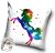 Unikornis Rainbow párnahuzat 40x40 cm