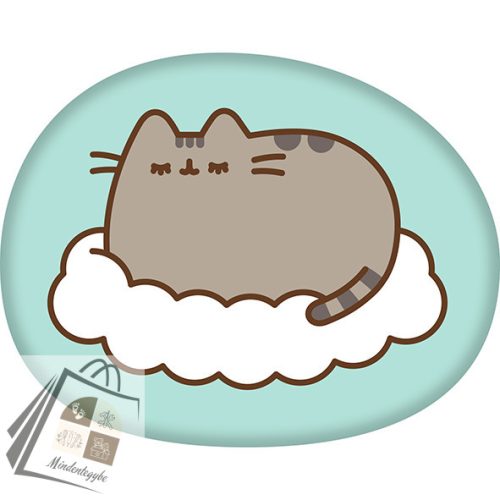 Pusheen Cloud formapárna, díszpárna 40 cm Velúr