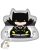 Batman Batmobile formapárna, díszpárna 28x35 cm