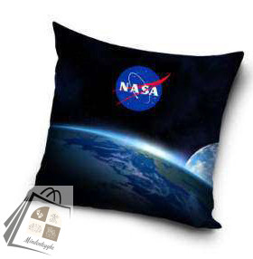 NASA Earth párnahuzat 40x40 cm