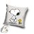Snoopy Woodstock párnahuzat 40x40 cm Velúr