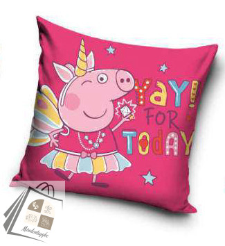 Peppa malac Yay párnahuzat 40x40 cm