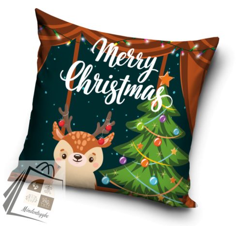 Merry Christmas, Karácsonyi párnahuzat 40*40 cm