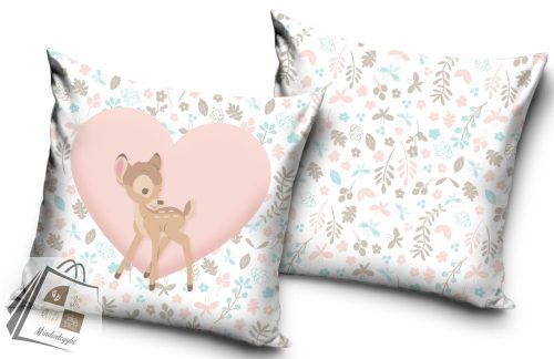 Disney Bambi Love párnahuzat 40x40 cm Velúr