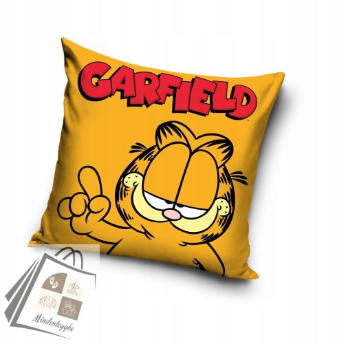 Garfield Nap párnahuzat 40x40 cm Velúr