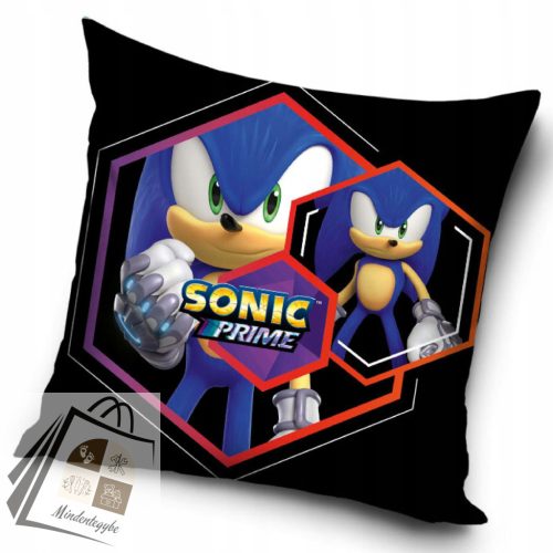 Sonic a sündisznó Prime párna, díszpárna 40x40 cm