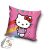 Hello Kitty Rainbow párna, díszpárna 40x40 cm Velúr