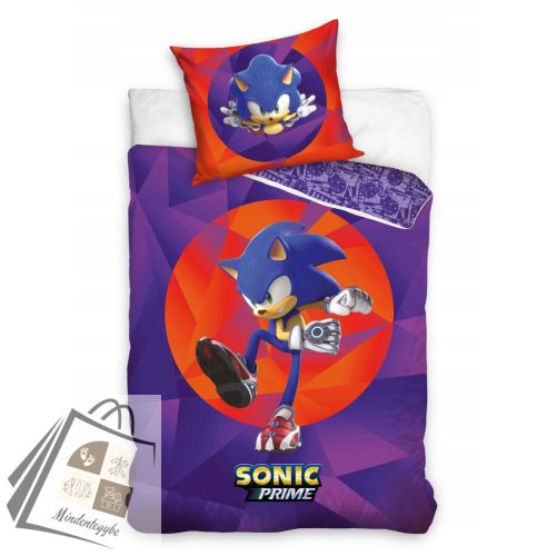 Sonic a sündisznó Purple ágyneműhuzat 140×200cm, 70×90 cm