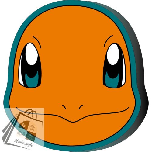 Pokémon Charmander formapárna, díszpárna 40 cm Velúr