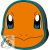 Pokémon Charmander formapárna, díszpárna 40 cm Velúr