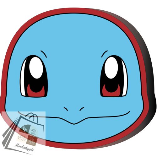 Pokémon Squirtle formapárna, díszpárna 40 cm