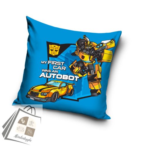 Transformers Autobot párnahuzat 40x40 cm Velúr