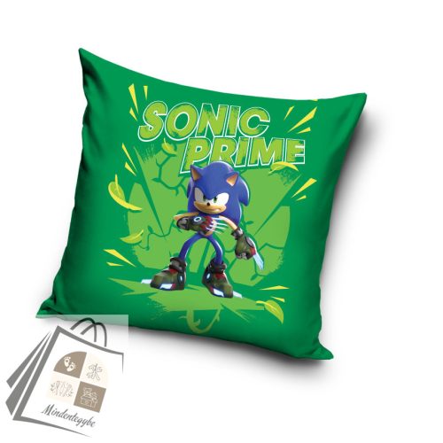Sonic a sündisznó Green párnahuzat 40x40 cm Velúr