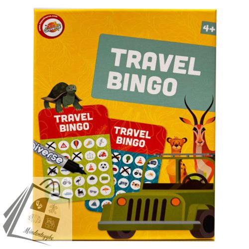 Utazó játék Bingo