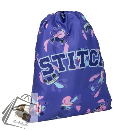 Disney Lilo és Stitch, A csillagkutya Purple sporttáska tornazsák 39 cm