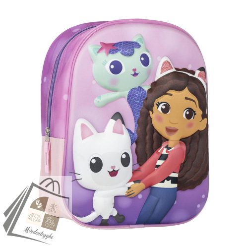 Gabi babaháza Fun 3D hátizsák, táska 31 cm