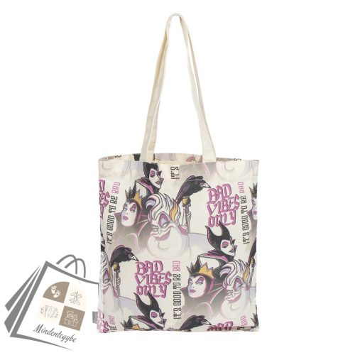Disney Gonoszok Bad Vibes shopping bag, bevásárlótáska 39 cm
