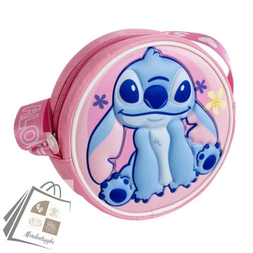 Disney Lilo és Stitch, A csillagkutya Aloha 3D oldaltáska, válltáska