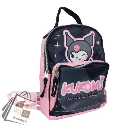 Hello Kitty Kuromi hátizsák, táska 23 cm