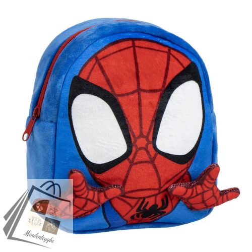 Pókember Mini Crawler plüss hátizsák, táska 22 cm