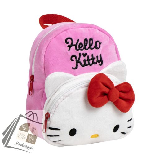 Hello Kitty Charm plüss hátizsák, táska 22 cm